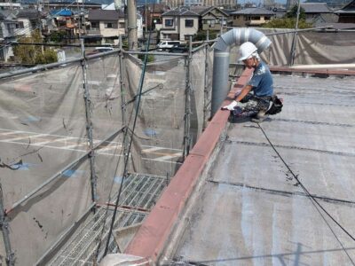 枚方市　養父元町の店舗　ケレンの様子💪