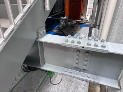 大阪府 大阪市 アパート鉄部塗装 F様