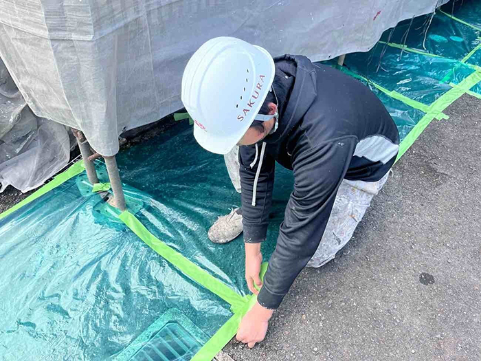 施工中